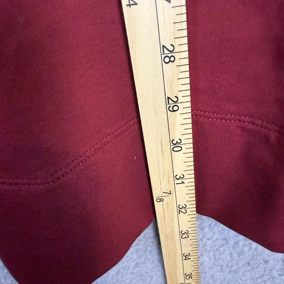 Peruvian Connection Red Oversized hooded Tunic XL - Picture 7 of 9